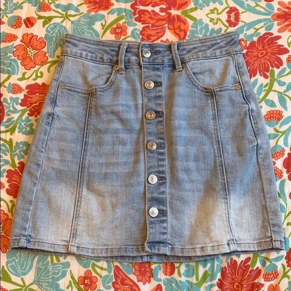Denim skirt